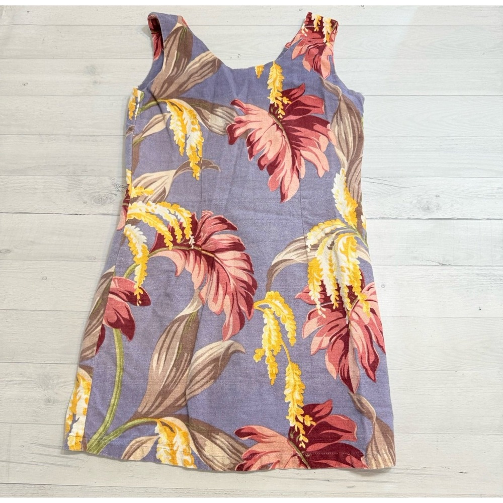 Made in Hawaii women's floral dress size medium
